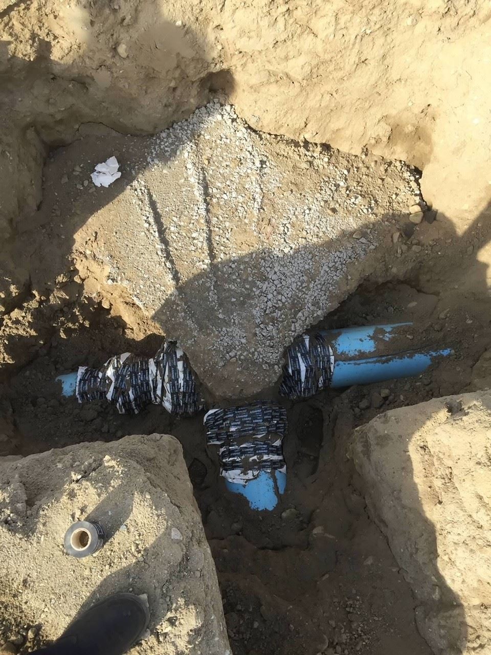 Underground Fire Line