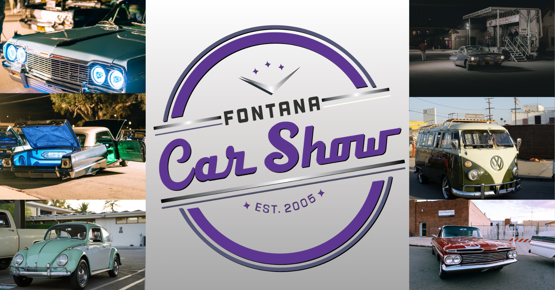 car show website banner